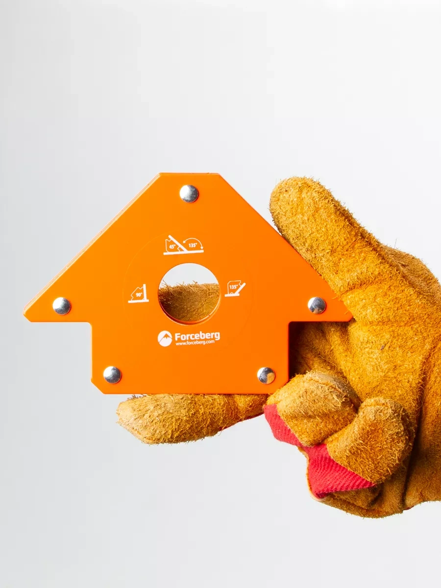 Forceberg Kaynak İçin Manyetik Köşe, 23 Kg'a Kadar 5272320 Turuncu