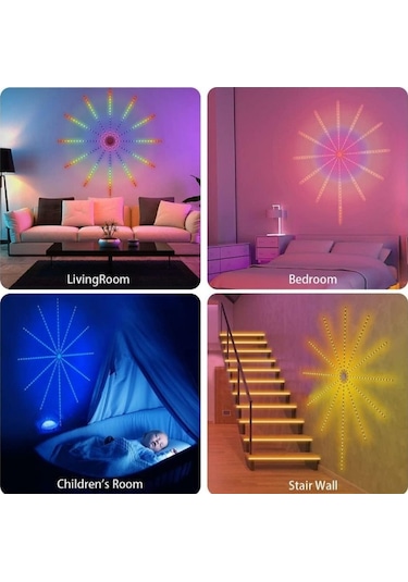 Rgb Şerit Led İç Mekan Palmiye Model Çok Renkli