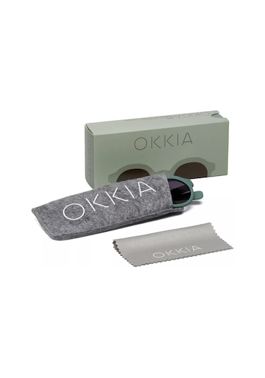 Okkia Lauro Siyah Gradyan Unisex Güneş Gözlüğü