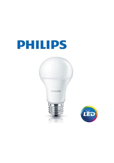 Philips Essential Led Ampul 13W (14)W -100W Beyaz Renk E27 3'lü P