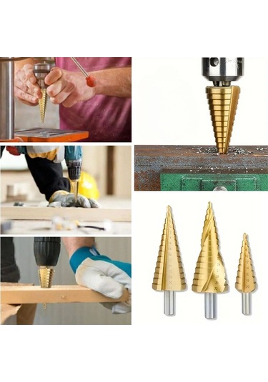 Buffer Ucu Paslanmaz Uç Alüminyum Sac Demir Delme Seti