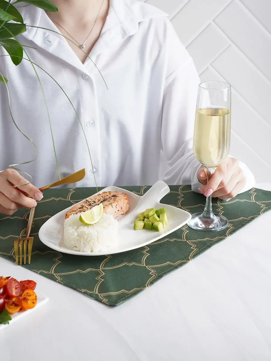 Skyphos Servis Tavası Spatula 24x18 Cm 144139661 Beyaz