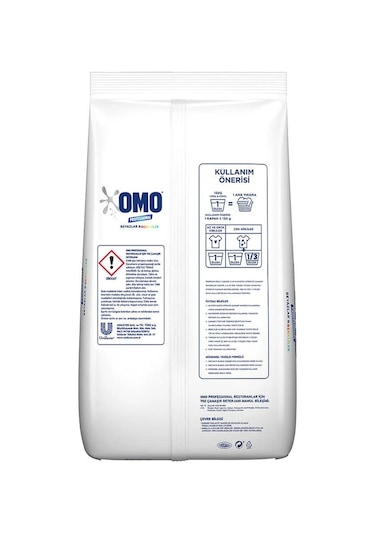 Omo Matik Renkli ve Beyazlar için Profesyonel Toz Deterjan 9 KG