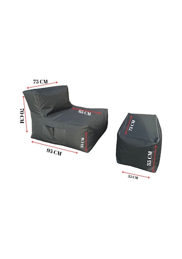 Xxl Sedir Armut Koltuk Ve Ayakucu Pufu Bej