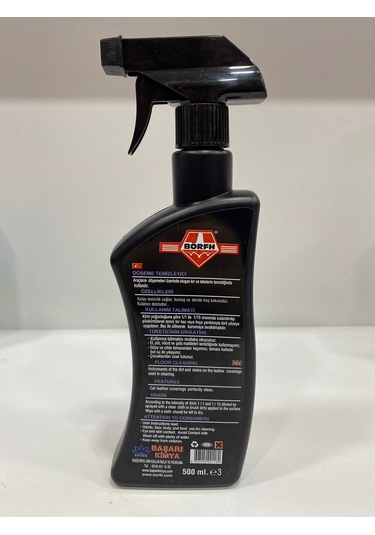 Börfh Döşeme Temizleme Spreyi 500ml