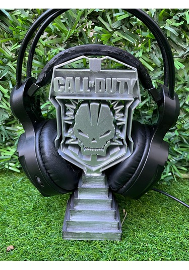 Call Of Duty Temalı Kulaklık Standı 3d Baskı