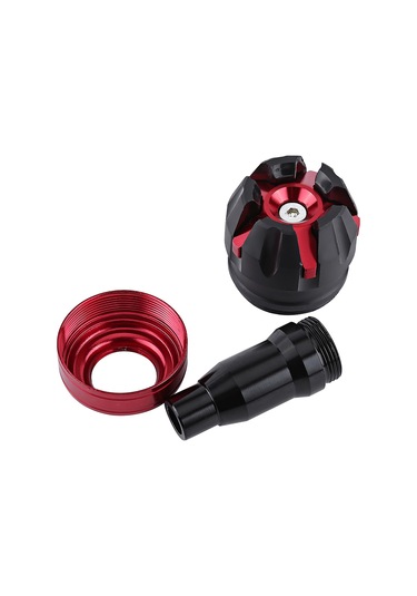 Reedark Motosiklet Alüminyum Kaza Koruyucu Aparatı - Çarpma Ve Çizikten Koruma, Evrensel Uyum, Kırmızı Tek Adet Kırmızı