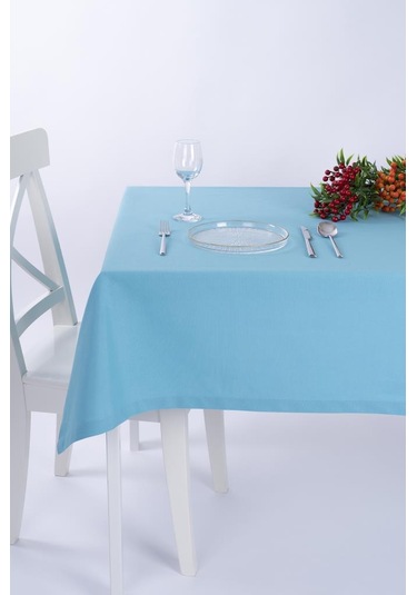 Duck Kumaş Masa Örtüsü Leke Tutmaz TURKUAZ Seçenekli ilan