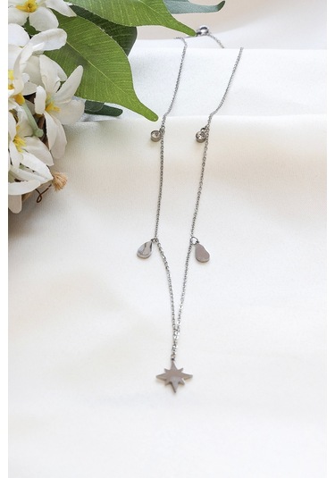 Arch Model Çelik Kolye Çok Renkli