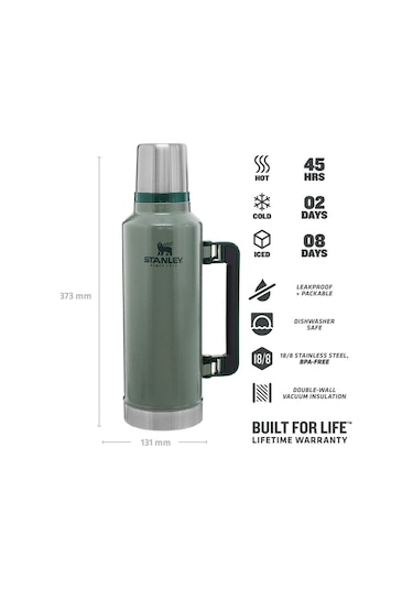 Stanley Klasik Vakumlu Paslanmaz Çelik Termos 1.9 L