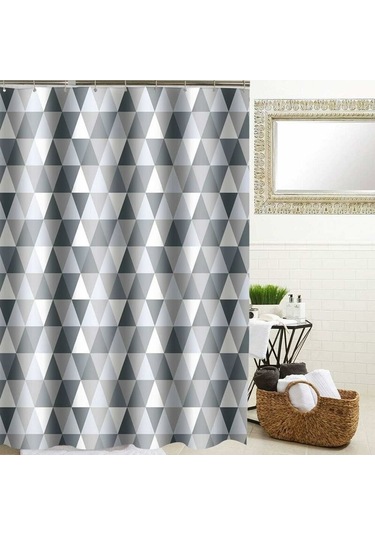 Su Geçirmez Duş Perdesi Küf Önleyici Yıkanabilir Antibakteriyel Duş Perdesi 100x180cm Diğer