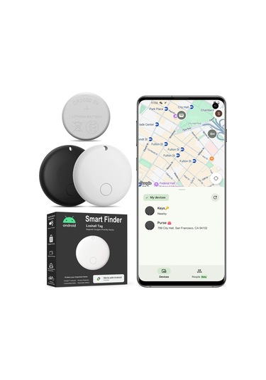 Xindoker Android Akıllı : Loshall Bluetooth Bulucu, Anahtar Ve Eşya Konumlandırma, Suya Dayanıklı, 2'li Paket