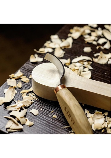 Stryı 150050 Ahşap Kaşık Oyma Bıçağı 50 Mm Sağ El