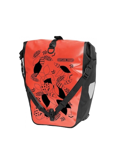 Ortlieb Back-roller Design Magnolia Arka Bisiklet Çanta 20l Kırmızı Siyah Ql2.1 F5493 Siyah