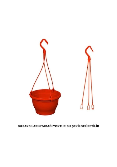 The Best Online Askılı Makrome Saksı, 5 Adet, 3,4 Litre