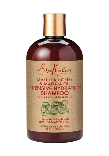 Shea Moisture Manuka Balı ve Mafura Yağı Nemlendirici Şampuan 384