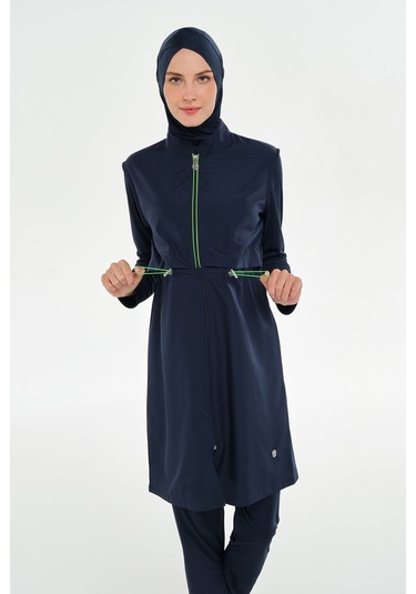 Spor Model Tam Kapalı Tesettür Mayo 3314 Koyu Lacivert Koyu Lacivert