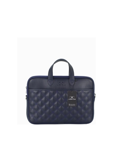Case Club Macbook Uyumlu Air Pro 13.3" & 14" Inç Uyumlu Lacivert Laptop Evrak Çantası