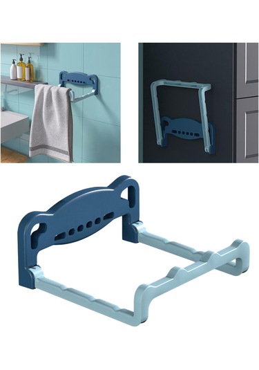 Suntek Lavabo Raf Punch Lavabo Banyo Duş Mavi Için