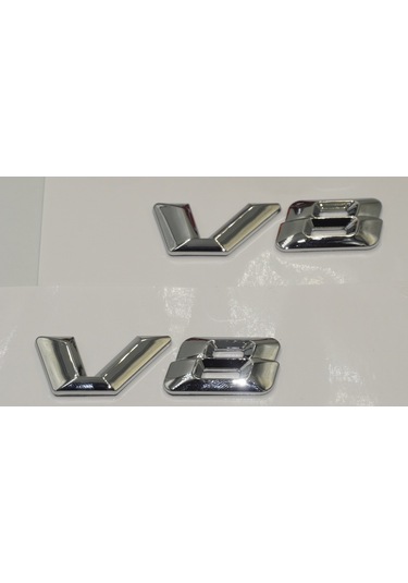 Mercedes Benz V8 Çamurluk Yanı Gümüş Krom Parlak Siyah Abs 3M Yaz