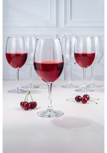 Pasabahce 6 Adet 630 Ml Cam Şarap Kadehi Seti 10944917 Beyaz