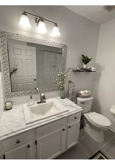 Domostroj Duvar Kağıdına Kendinden Yapışkanlı Dekoratif Bordür 176227623 Gri