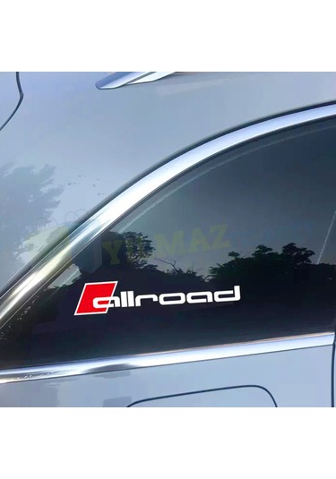 Audi Allroad A4 A6 Kelebek Cam Oto Sticker Araba Yapıştırma 2 Ad 20 Cm