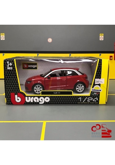 Audi A1 1/24 Ölçek C&c Model Garage Diecast Metal Model Araba