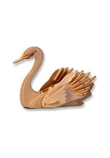 3d Ördek Maketi Ahşap Puzzle