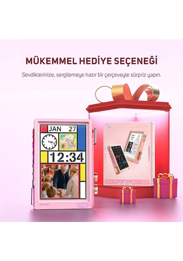 Divoom Lovelock Ses Kayıt Özellikli Bluetooth Hoparlör Ve Times Frame Akıllı Dijital Çerçeve