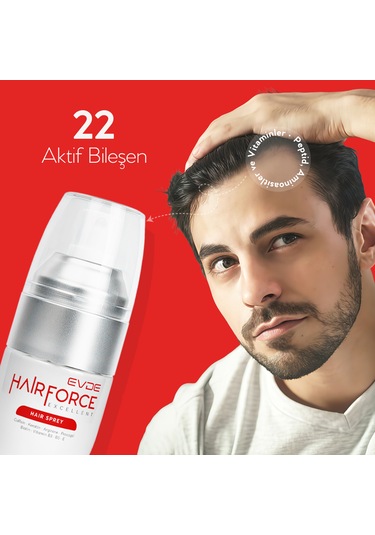 Hair Force Dökülme Karşıtı, Güçlendirici Ve Canlandırıcı Saç Bakım Serumu 2ml X 10 Ampul