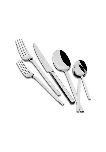 Korkmaz A2434 Arya 72 Parça Kaşık Çatal Bıçak Takımı Gümüş