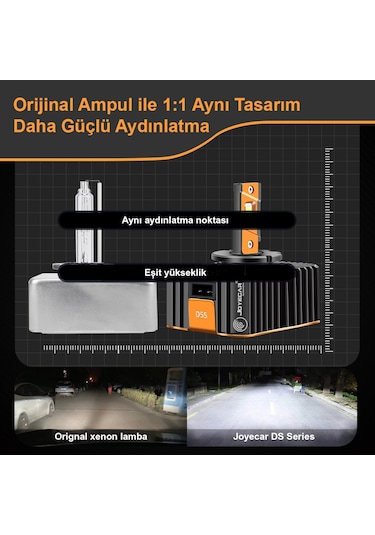Joyecar Prime Serisi D2S D2R Xenon Far Ampulü