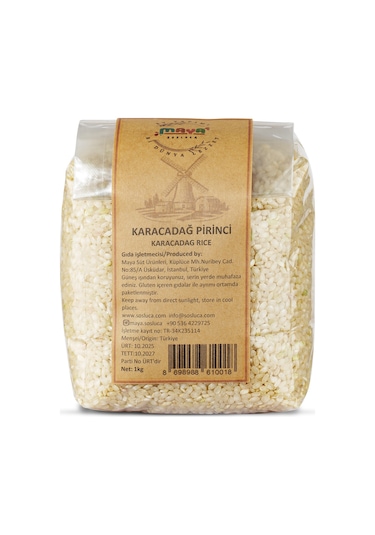 Maya Sosluca Karacadağ Pirinci 1 Kg