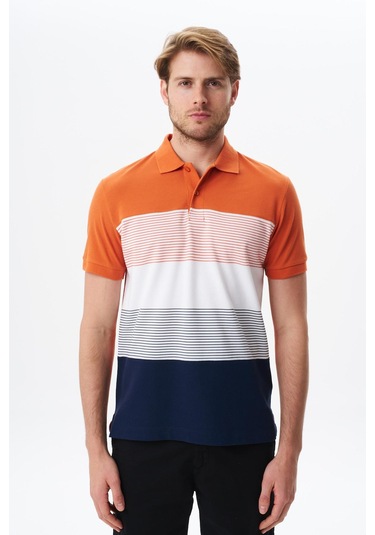 Arma Erkek Regular Fit Çok Renkli % 100 Pamuk Pike Polo Yaka Tişört Y29374355002 Pembe