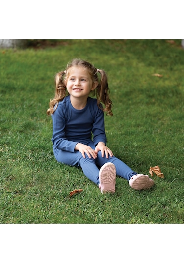 Owli Modal Bebek Takım Mavi 001