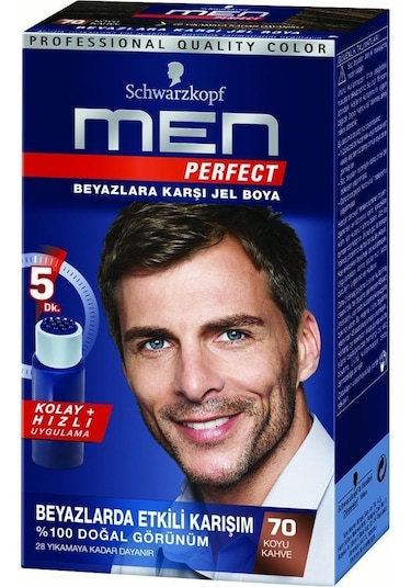 Schwarzkopf Men Perfect Erkek Saç Boyası 70
