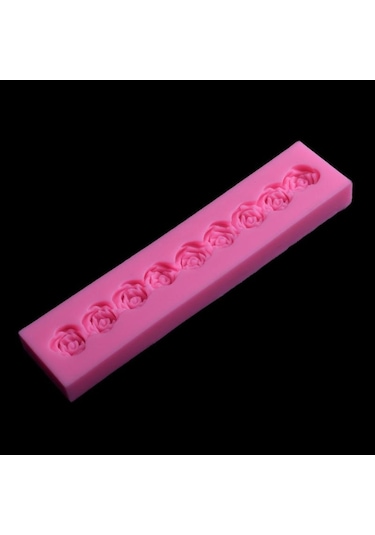 Fondan Silikon Kalıp Stereo Gül Silikon Kalıp Bakeware Dıy Kek Kalıbı
