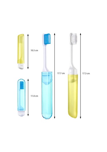 Yuqing Ys00042-taşınabilir Seyahat Diş Fırçası, Katlanır Diş