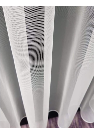 Tül Perde Fransız Danteli Zemini Sade Spor Tül Perde. (331042246)