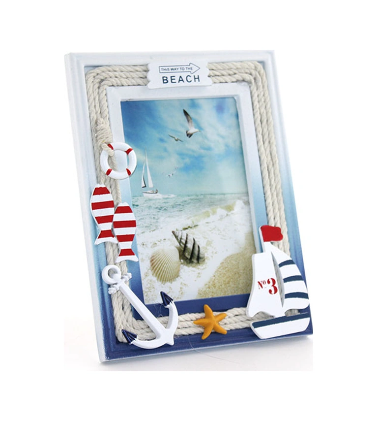 River World Seri A Çerçeve Resim Ahşap Marin