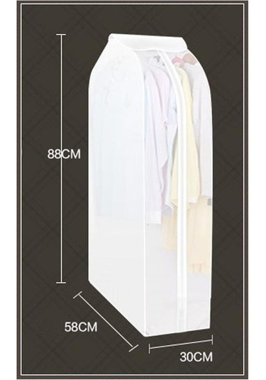 Konfeksiyon Takım Elbise Ceket Tozluk Koruyucu Dolap Saklama Çantası