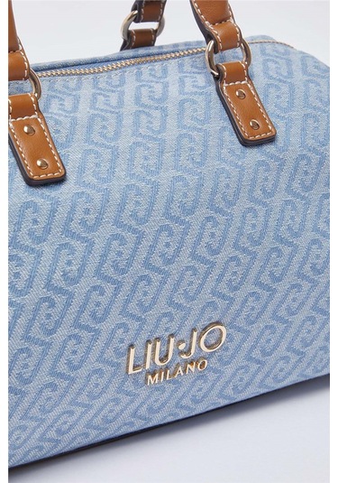 Liu.jo Aa6052t379a Leather Kadın El Çantası Mavi