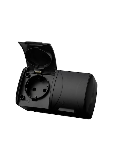 Tdm Electric Çift Portlu, Montajlı, Topraklamalı, Kapaklı Açık Hava Priz Yuvası 269360448 Seliger