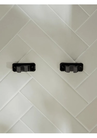 Dolana Paspas Askıları 2 Adet 8,5x3,5x5 Cm 167983678 Siyah