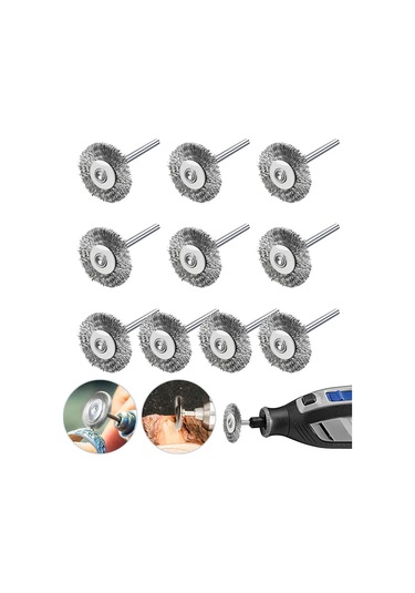 Xcan Metal Gravür Fırçaları, Çelik, 3mm Gövde 266572335