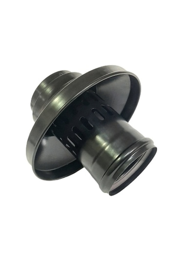 Dikey Şapkalı Kuşluk Pelet Soba Çap 100 Mm