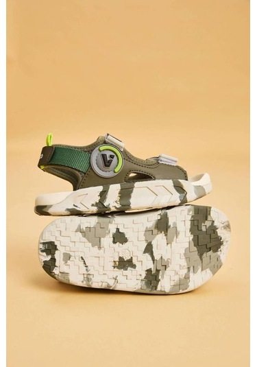 Vicco Tape 332.f25y.206 Anatomik Taban Erkek Çocuk Sandalet Haki 31-36