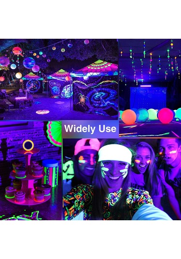 Uv Işık Çubuğu Otomatik Mor Işık Lamba Parti Disko Dekorasyon Işık Uv 385-405nm Çok Renkli