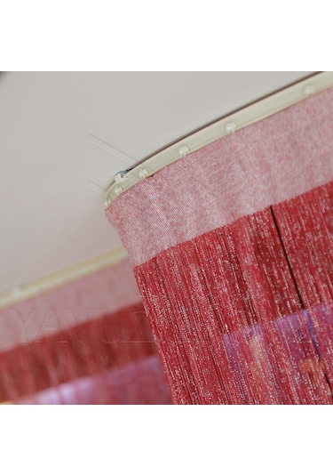 Peria | Esnek Oryantal Korniş Kıvrılıp Bükülen Perde Rayı